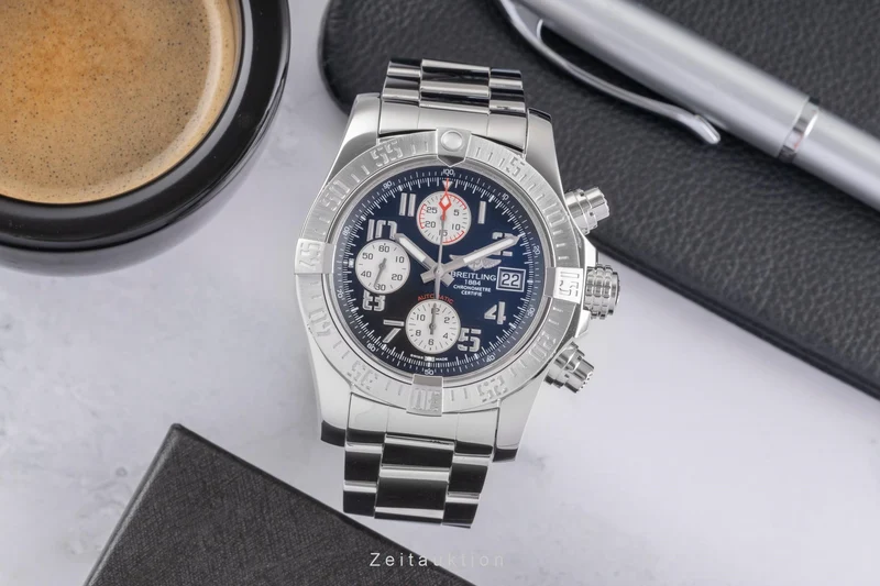 Breitling Avenger II chronograph steel automatic men's watch A13381111B2A1 [2504633]
