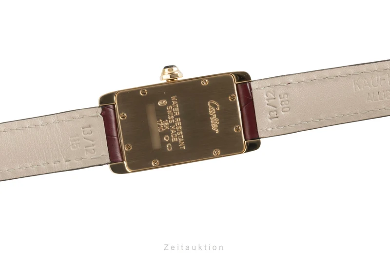 Cartier Tank Américaine 18 ct gold quartz women's watch W2601556, 1710 [2504040]