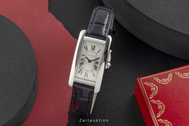Cartier Tank Américaine steel quartz women's watch WSTA0043, 4274 LP: 4550EUR [2504763]