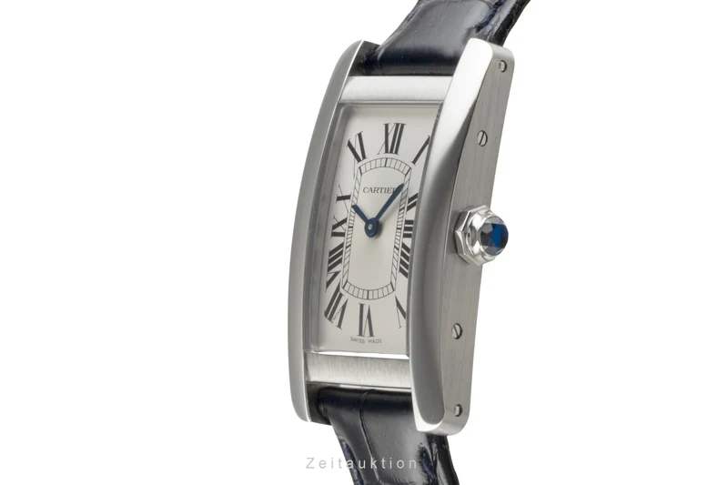 Cartier Tank Américaine steel quartz women's watch WSTA0043, 4274 LP: 4550EUR [2504763]