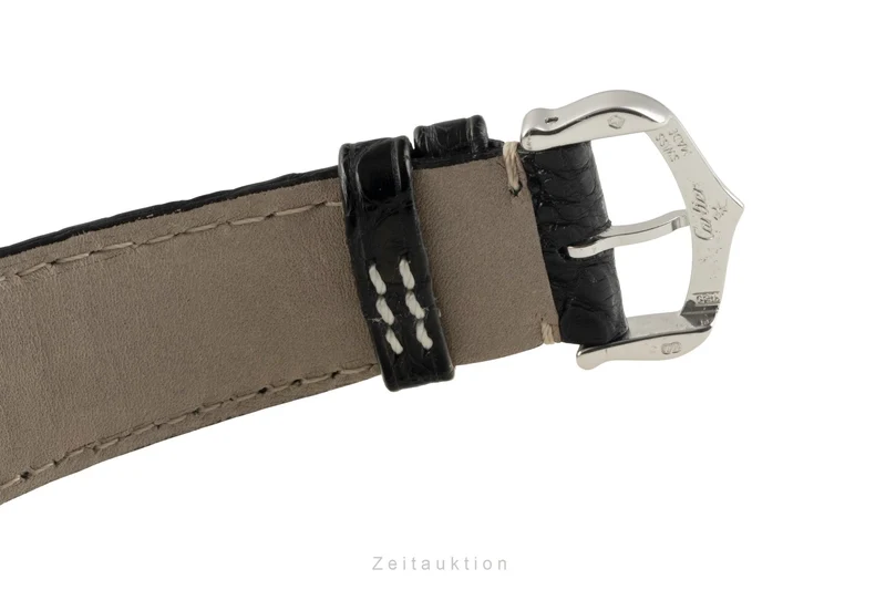Cartier Tank Francaise 18 ct white gold automatic men's watch W5001156, 2366 [2504466]
