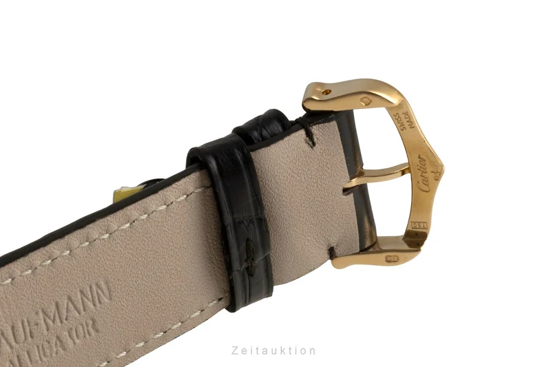 Cartier Tank Francaise chronograph 18 ct gold quartz men's watch W5000556, 1830 [2504293]