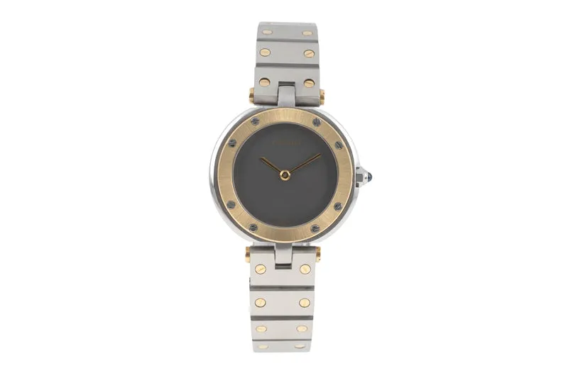 Cartier Santos Ronde steel / gold quartz women's watch 8191 [2505476]