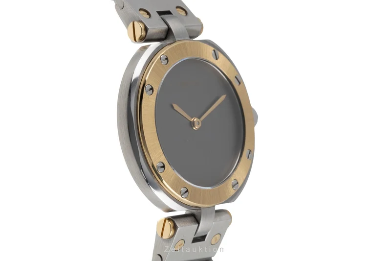 Cartier Santos Ronde steel / gold quartz women's watch 8191 [2505476]