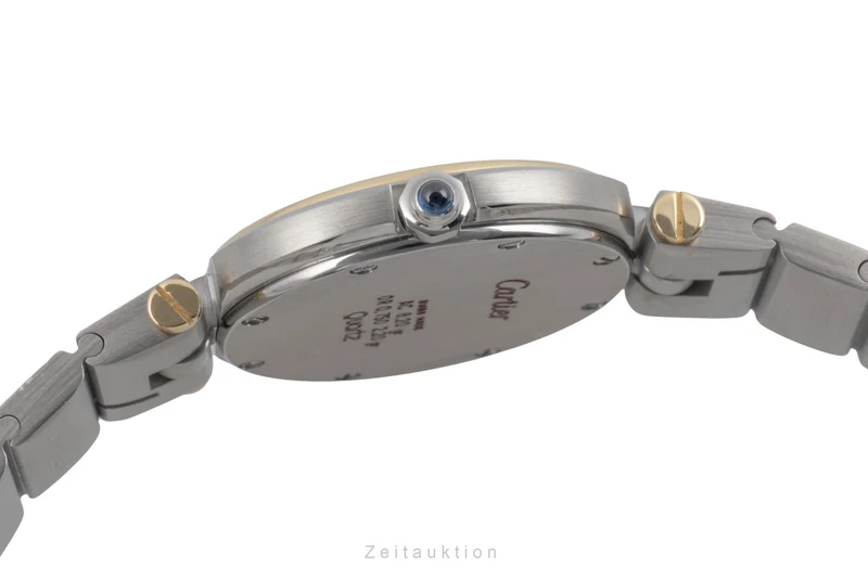 Cartier Santos Ronde steel / gold quartz women's watch 8191 [2505476]