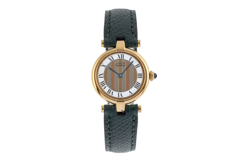 Cartier Vendome silver-gilt quartz women's watch 590004 [2503788]