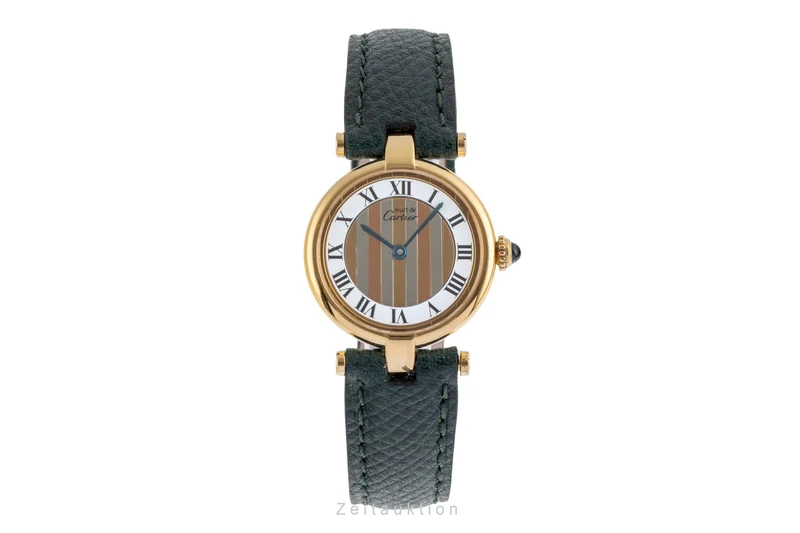 Cartier Vendome silver-gilt quartz women's watch 590004 [2503788]