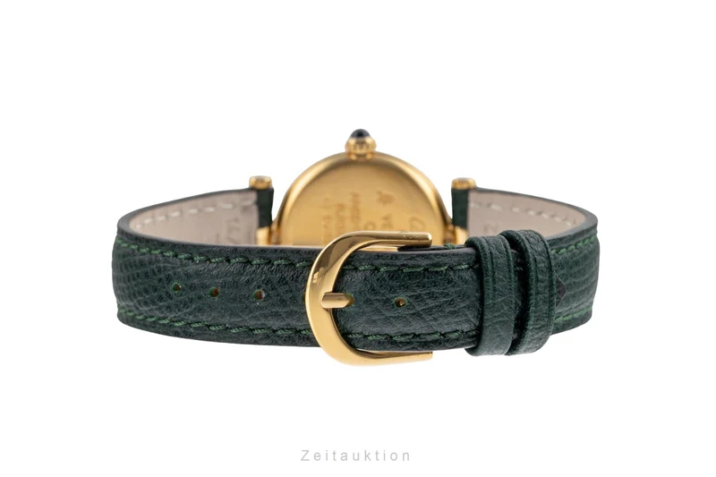 Cartier Vendome silver-gilt quartz women's watch 590004 [2503788]
