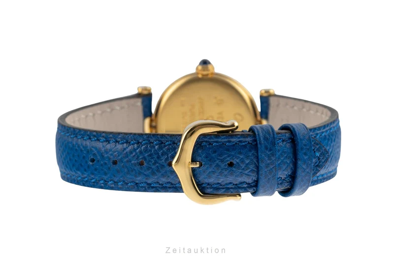Cartier Vendome silver-gilt quartz women's watch 590004 [2504011]