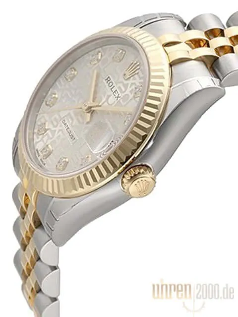 Rolex Datejust 31 178273 Silber Jubile DIA Jubile-Band
