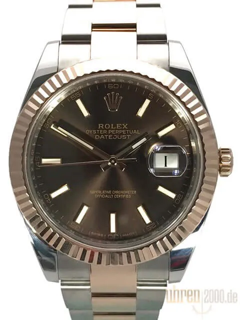 Rolex Datejust 41 126331 Choco aus 2016