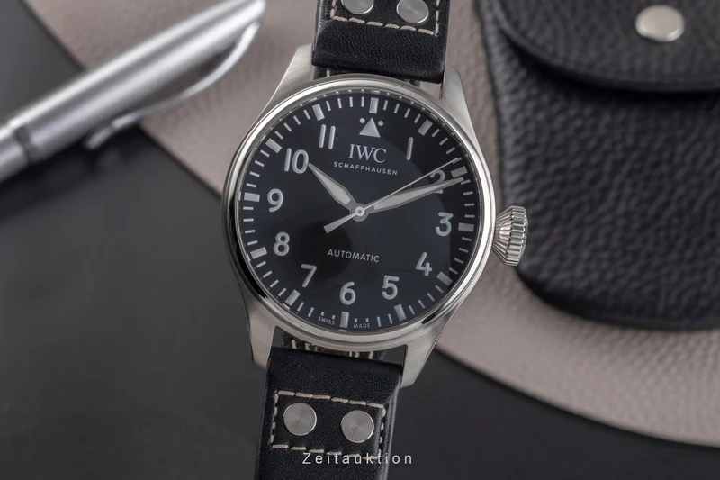 IWC Big Pilot steel automatic men's watch IW329301 LP: 9600EUR [2504560]
