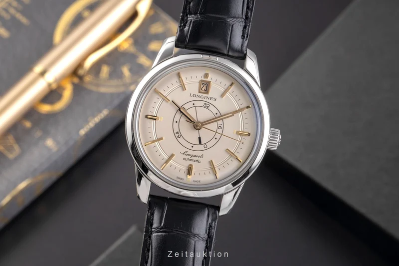 Longines Conquest steel automatic men's watch L1.648.4.78.2 LP: 4200EUR [2505363]