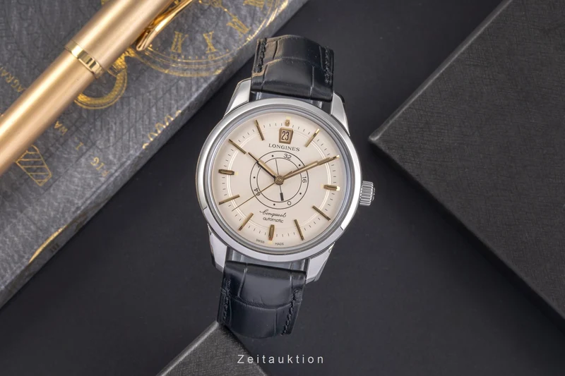Longines Conquest steel automatic men's watch L1.648.4.78.2 LP: 4200EUR [2505363]