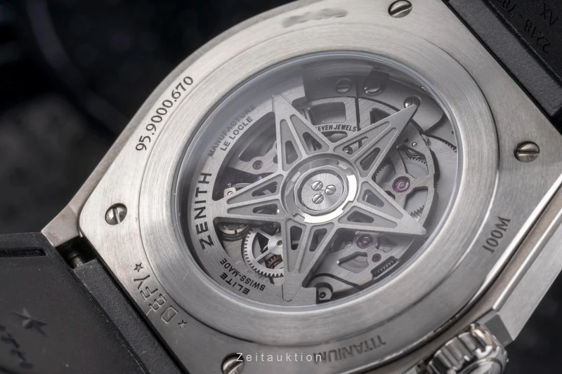 Zenith Defy titanium automatic men's watch 95.9000.670/78.R782 [2504657]