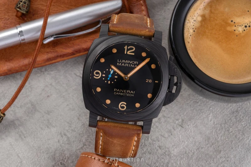 Panerai Luminor Marina carbon automatic men's watch PAM00661 LP: 11900EUR [2505009]