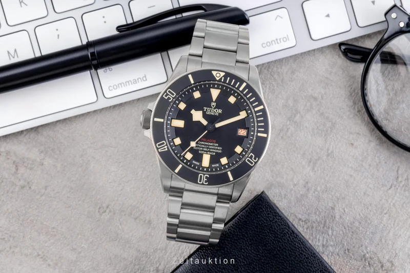 Tudor Pelagos titanium automatic men's watch 25610TNL [2505362]