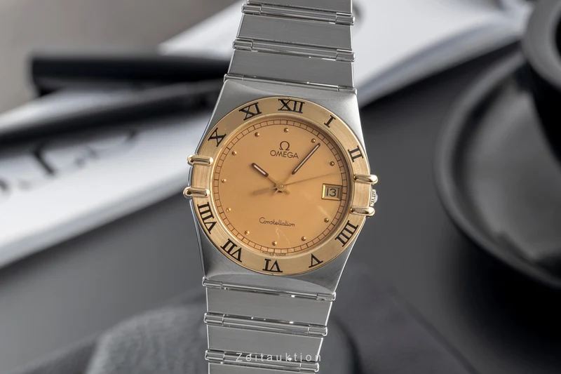 Omega Constellation steel quartz men's watch 396.1070, 396.1080 [2503789]