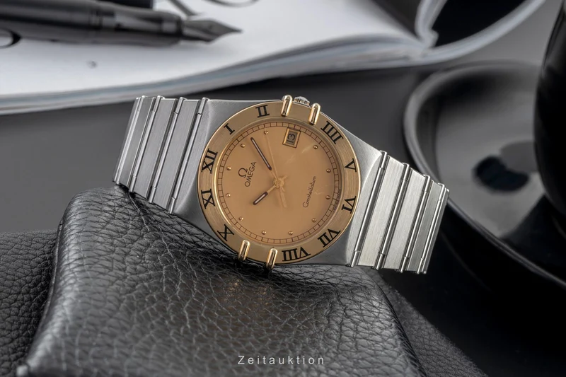 Omega Constellation steel quartz men's watch 396.1070, 396.1080 [2503789]