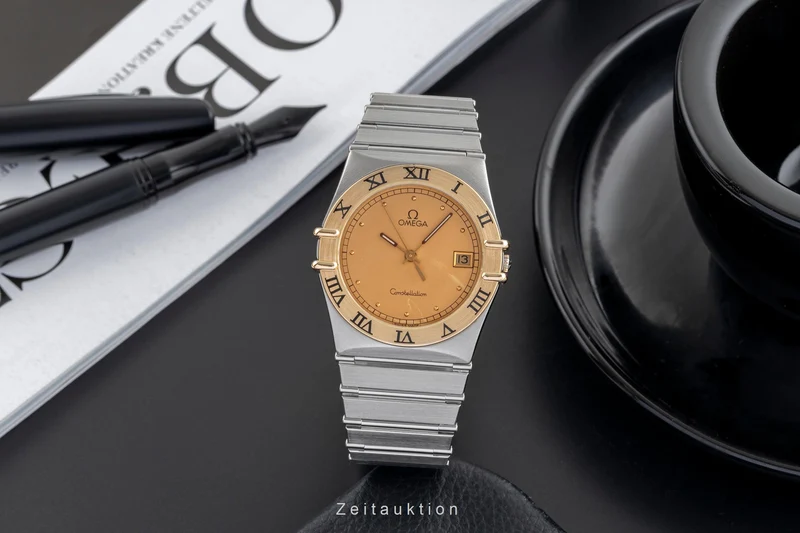 Omega Constellation steel quartz men's watch 396.1070, 396.1080 [2503789]