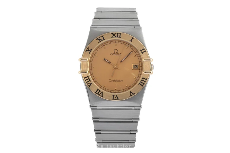 Omega Constellation steel quartz men's watch 396.1070, 396.1080 [2503789]