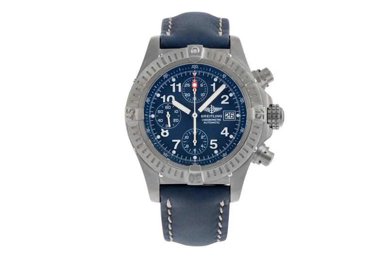 Breitling Avenger chronograph titanium automatic men's watch E13360 [2503829]