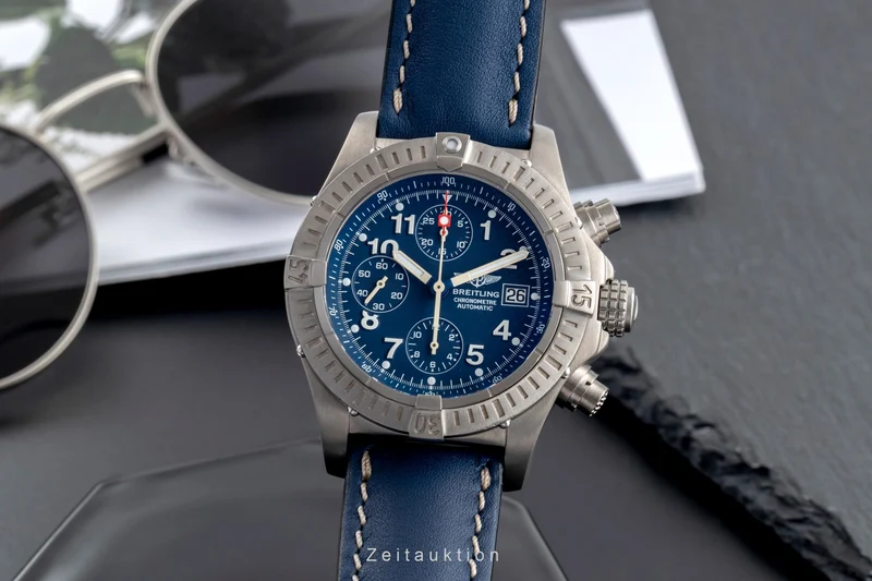 Breitling Avenger chronograph titanium automatic men's watch E13360 [2503829]