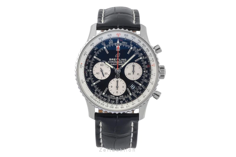 Breitling Navitimer 01 chronograph steel automatic men's watch AB0121 LP: 9300EUR [2505536]