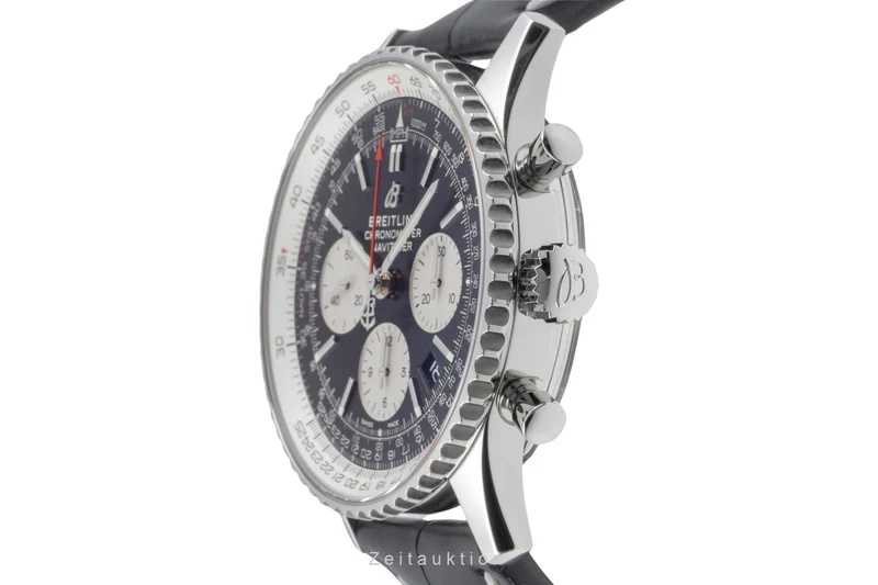 Breitling Navitimer 01 chronograph steel automatic men's watch AB0121 LP: 9300EUR [2505536]