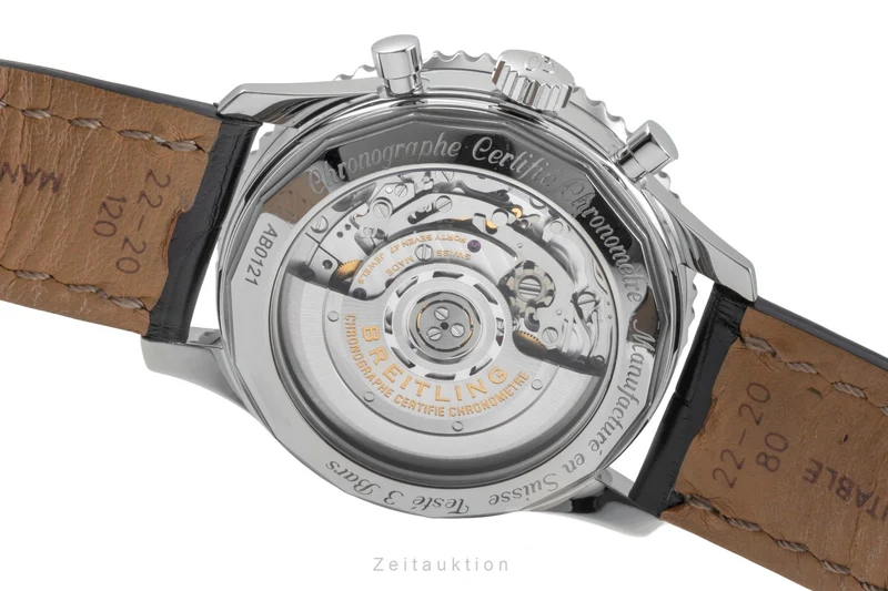 Breitling Navitimer 01 chronograph steel automatic men's watch AB0121 LP: 9300EUR [2505536]