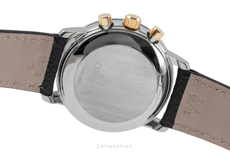 Omega De Ville chronograph steel / gold manual winding men's watch 4340.31, 145.0050 [2505210]