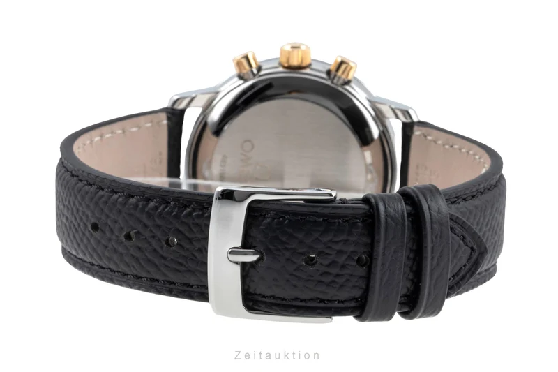 Omega De Ville chronograph steel / gold manual winding men's watch 4340.31, 145.0050 [2505210]