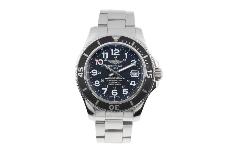 Breitling Superocean steel automatic men's watch A17365C9/BD67 [2504951]