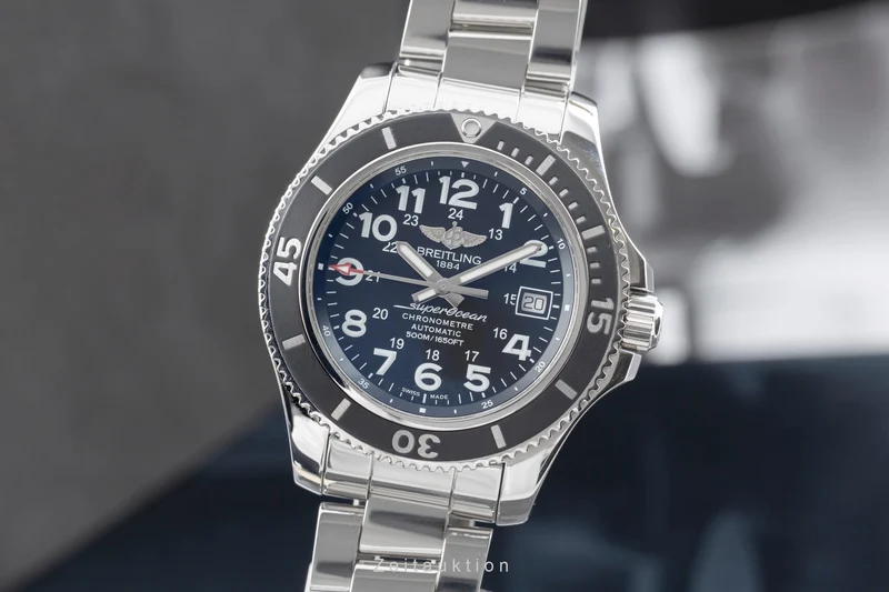 Breitling Superocean steel automatic men's watch A17365C9/BD67 [2504951]