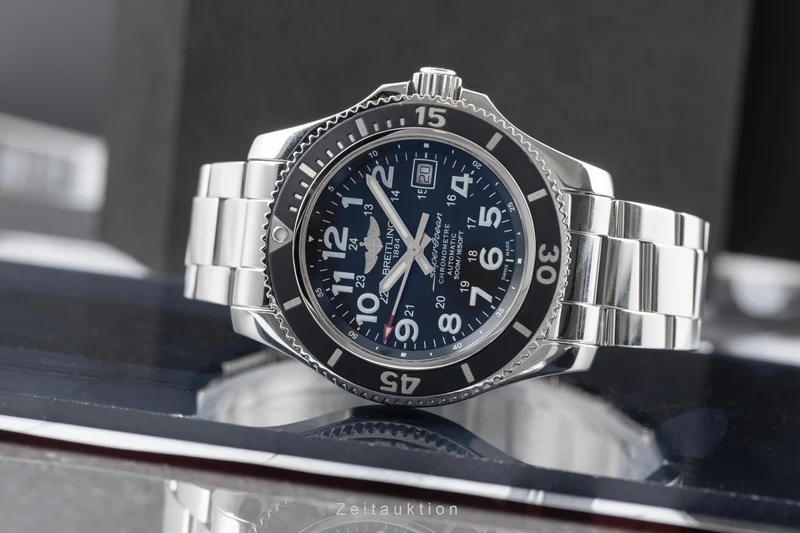 Breitling Superocean steel automatic men's watch A17365C9/BD67 [2504951]