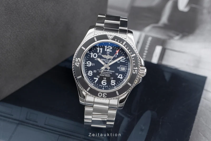 Breitling Superocean steel automatic men's watch A17365C9/BD67 [2504951]
