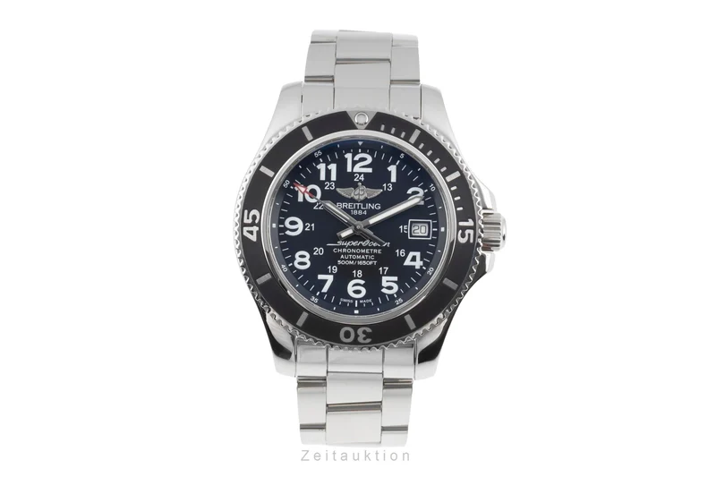 Breitling Superocean steel automatic men's watch A17365C9/BD67 [2504951]