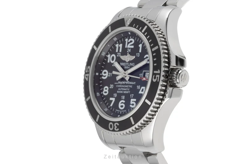 Breitling Superocean steel automatic men's watch A17365C9/BD67 [2504951]