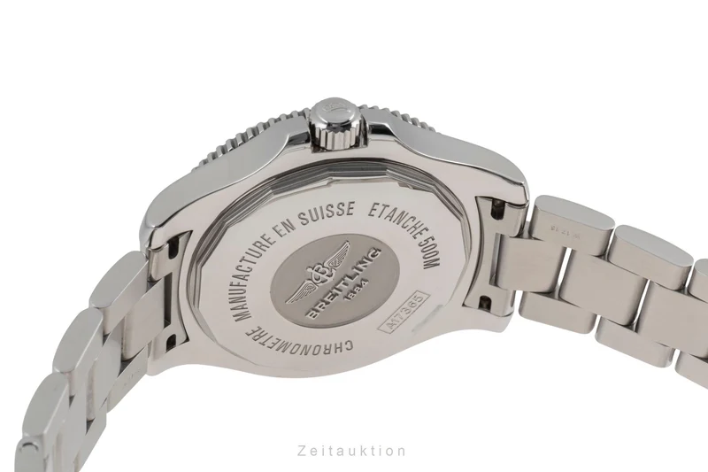 Breitling Superocean steel automatic men's watch A17365C9/BD67 [2504951]