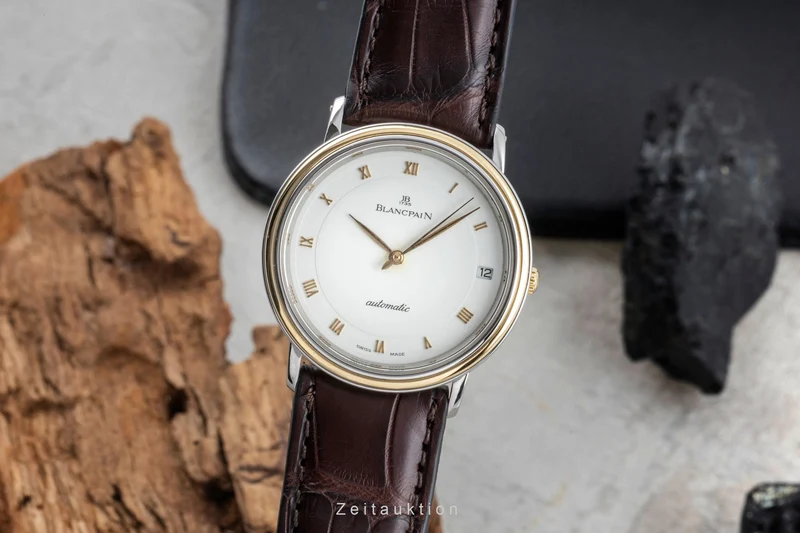Blancpain Villeret steel / gold automatic men's watch 0095-1318-58 [2504403]