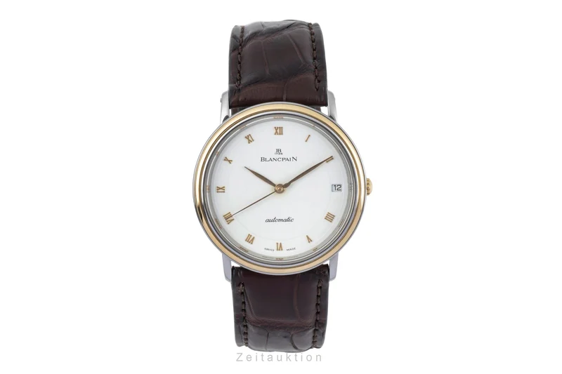 Blancpain Villeret steel / gold automatic men's watch 0095-1318-58 [2504403]