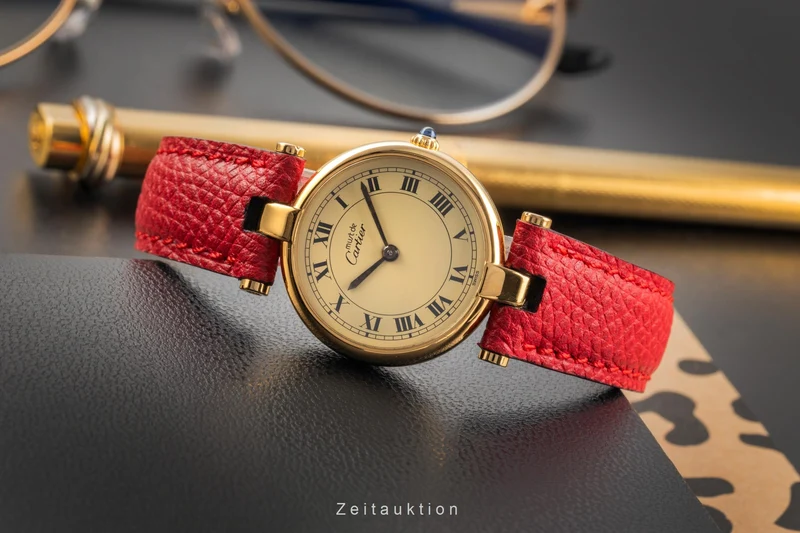 Cartier Vendome silver-gilt quartz women's watch 84978213 [2503974]