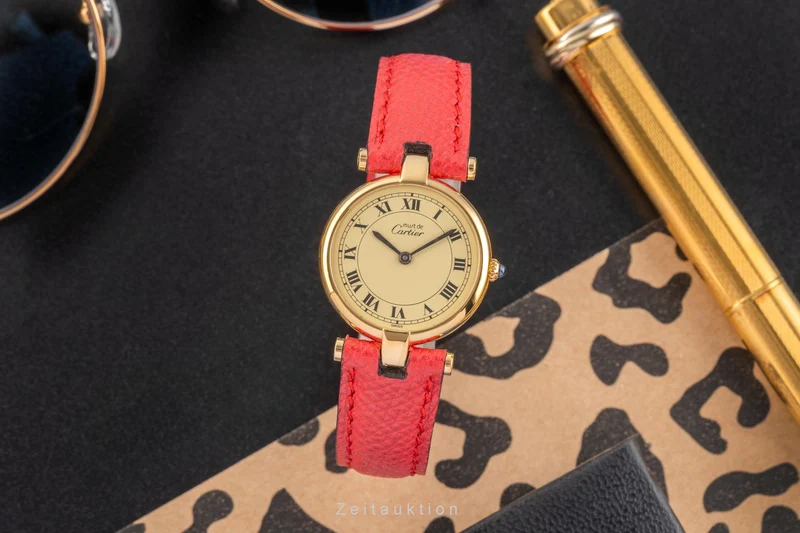Cartier Vendome silver-gilt quartz women's watch 84978213 [2503974]