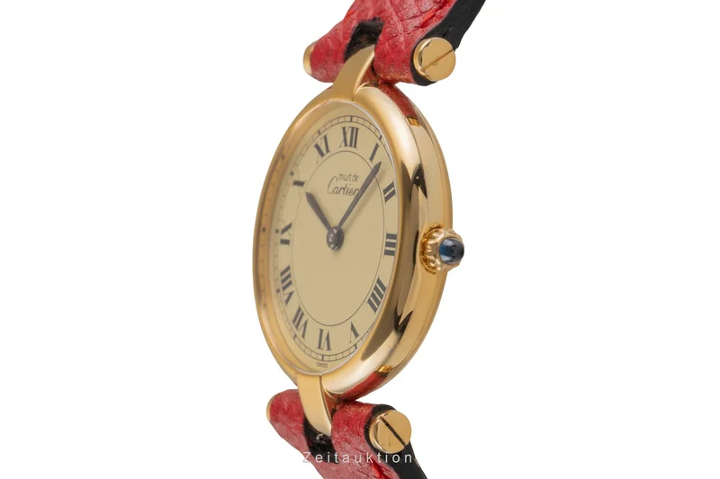 Cartier Vendome silver-gilt quartz women's watch 84978213 [2503974]