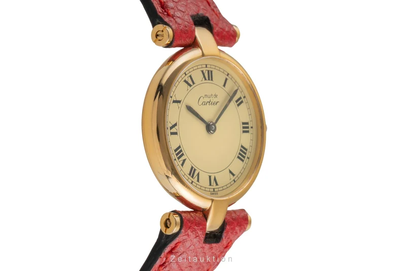 Cartier Vendome silver-gilt quartz women's watch 84978213 [2503974]