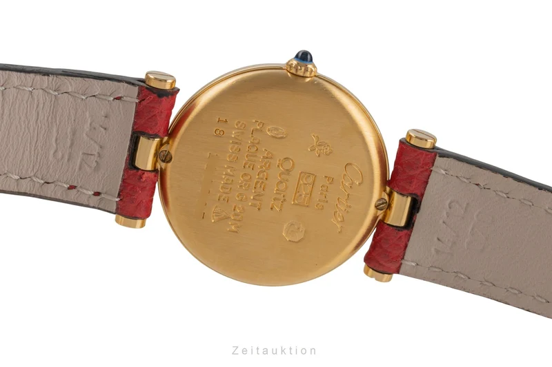 Cartier Vendome silver-gilt quartz women's watch 84978213 [2503974]