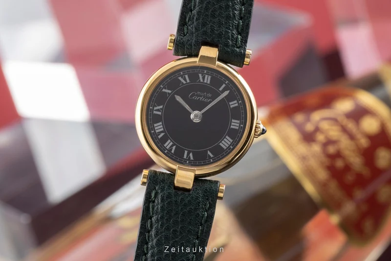 Cartier Vendome silver-gilt quartz women's watch 84978913 [2503714]