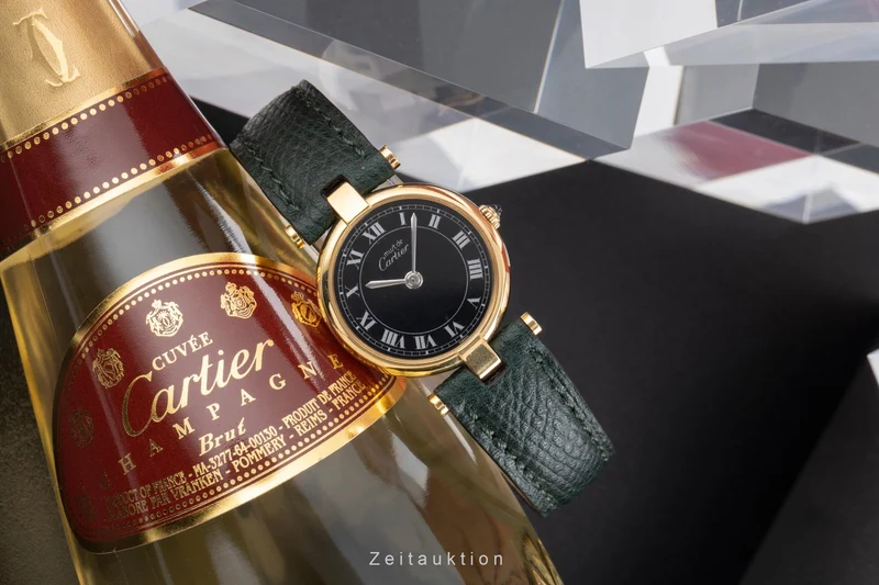 Cartier Vendome silver-gilt quartz women's watch 84978913 [2503714]