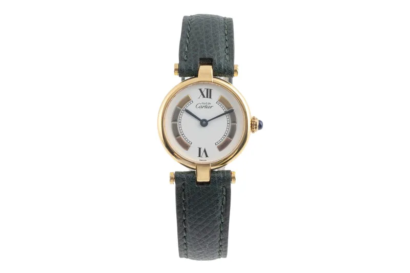 Cartier Vendome silver-gilt quartz women's watch 590004, W1006554 [2504059]