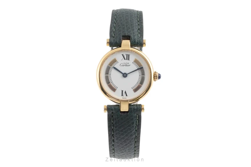 Cartier Vendome silver-gilt quartz women's watch 590004, W1006554 [2504059]
